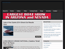 Tablet Screenshot of classiccustomboats.com